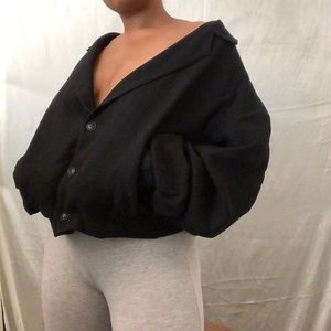 Oversized blazer jacket